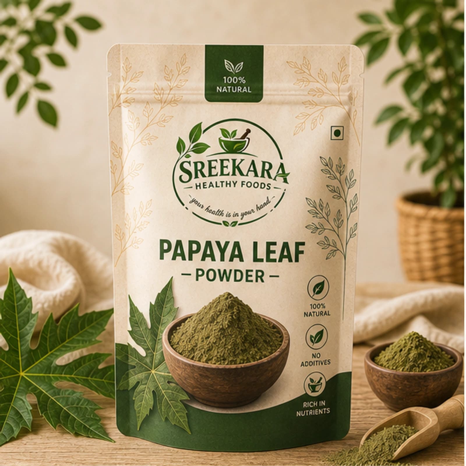 Papaya Leaf Powder